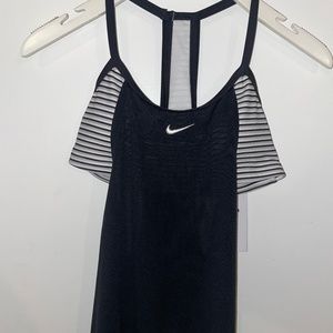 Nike Women's Drape Layered Tankini Swimsuit Top and Bikini 2 Piece Set XS